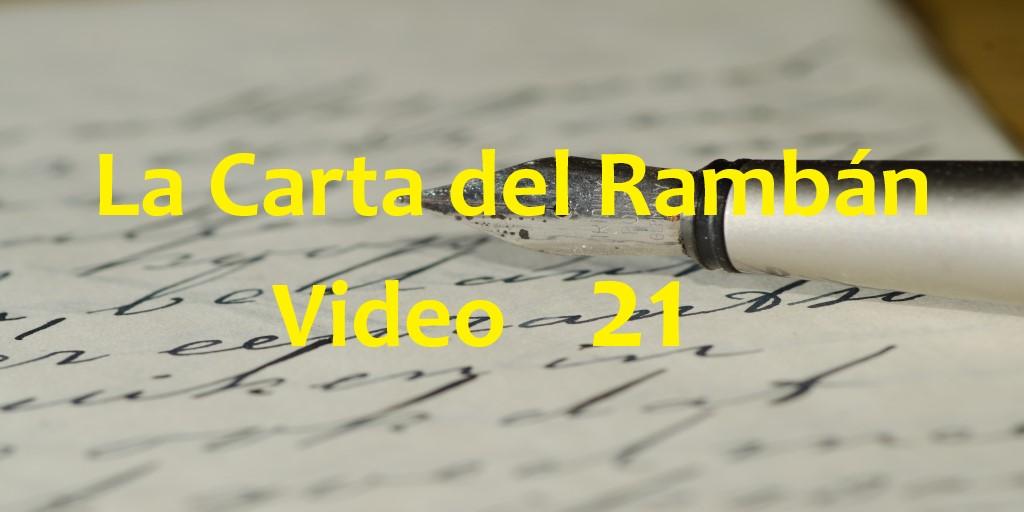 La Carta del Rambán grande videos 21